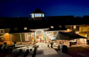 Outdoor Tasting "Room" at Lady Hill Winery