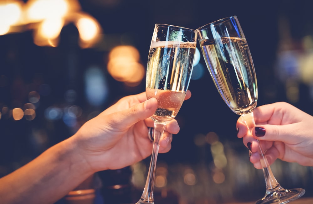 Delicious sparkling wines at Soter Vineyards in Oregon's Willamette Valley